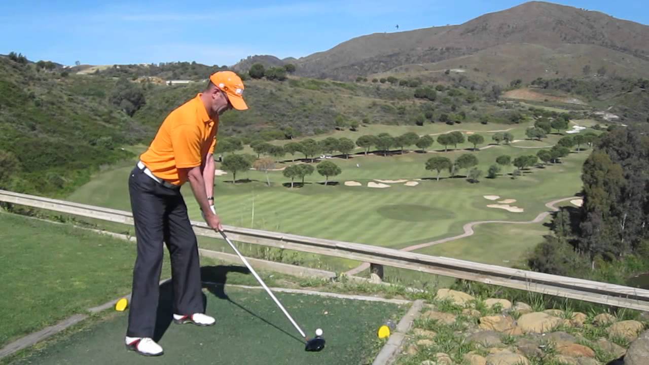 La Cala Golf, America Course, Drive on Tee 1