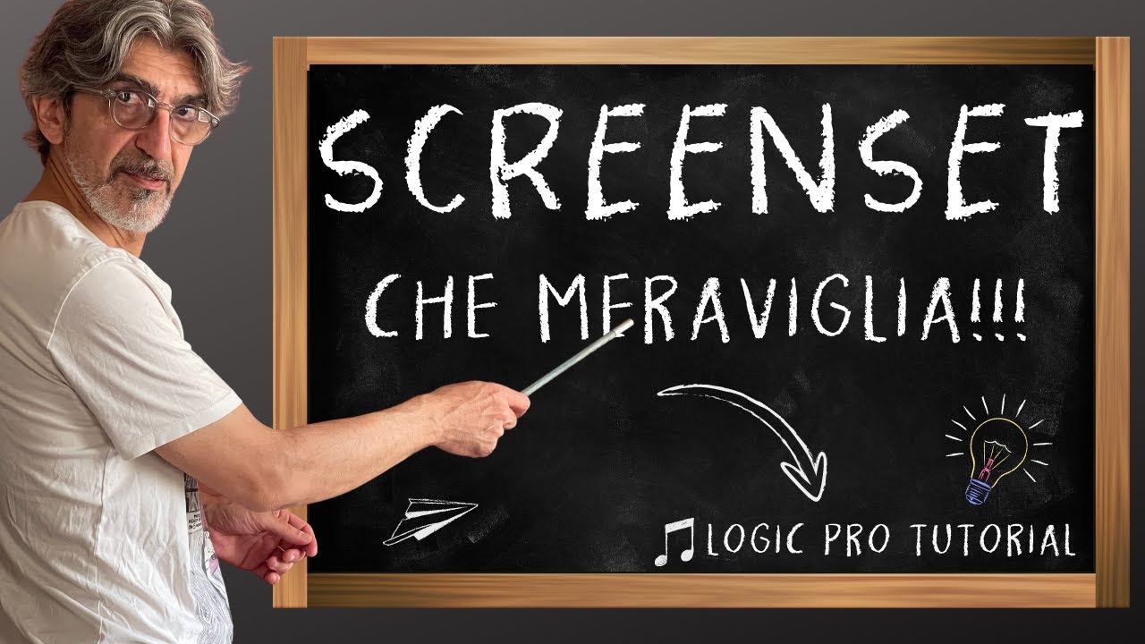 LOGIC PRO – Gli Screenset, che meraviglia!!!