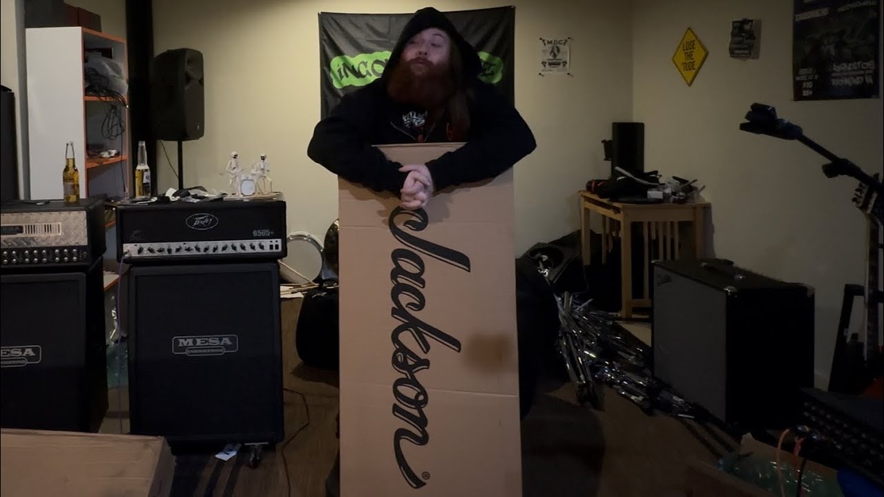 Another unboxing of a new guitar?! 