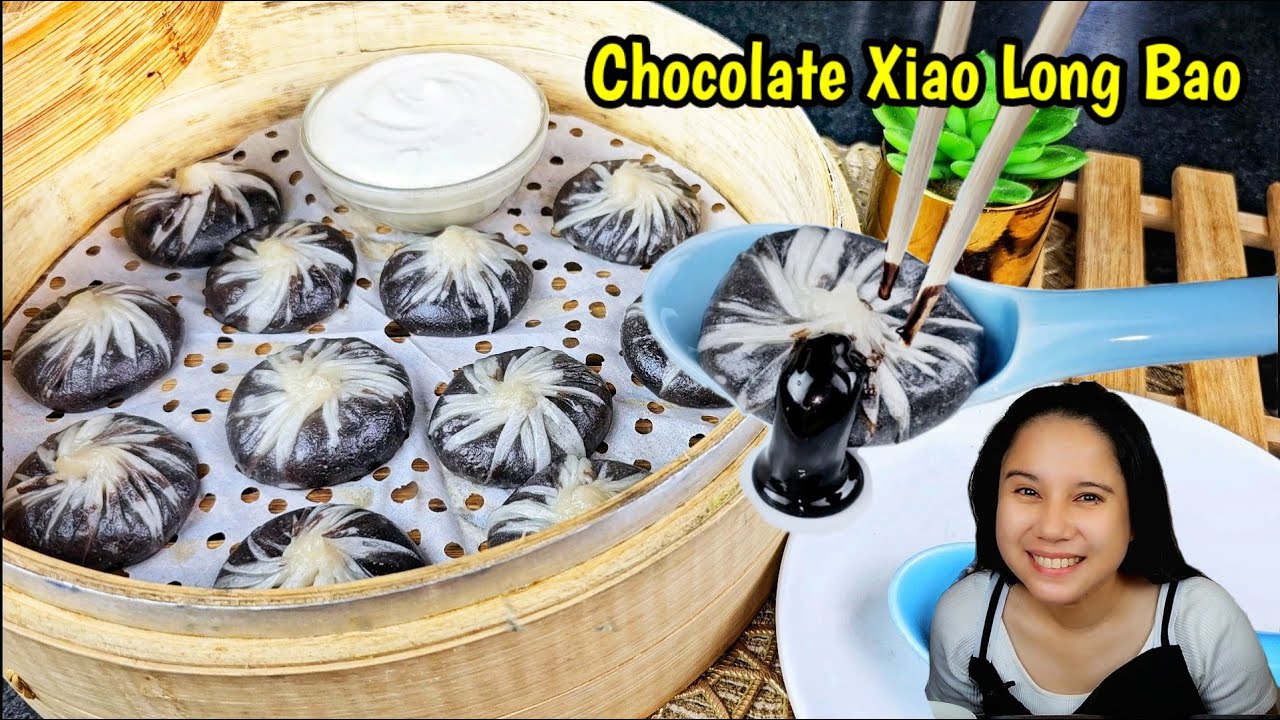 Unang Kagat Mo sa Chocolate Dumpling! Gawin natin ang Trending na Chocolate Xiao Long Bao!