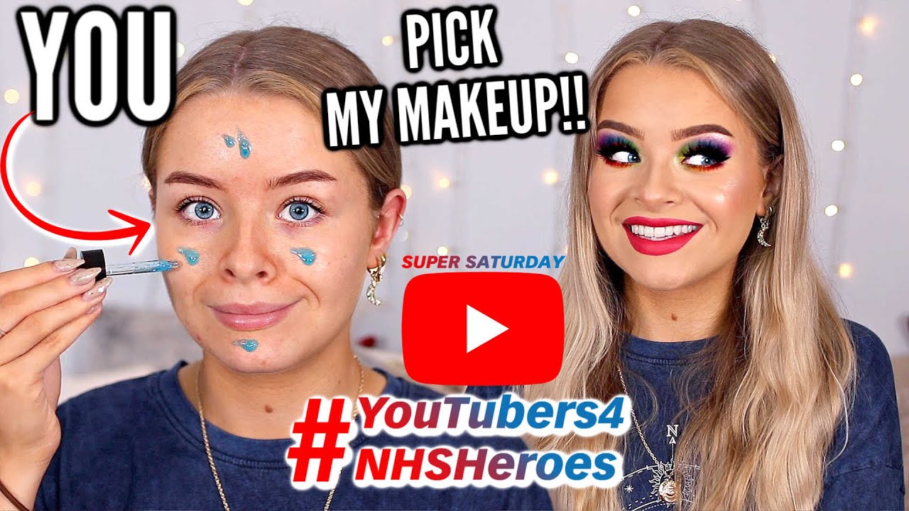 SUBSCRIBERS PICK MY MAKEUP!! Fundraiser!!