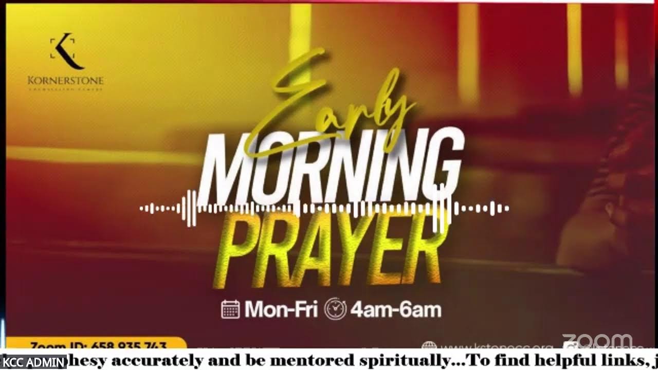 Early Morning Prayer || 5th Of February 2026