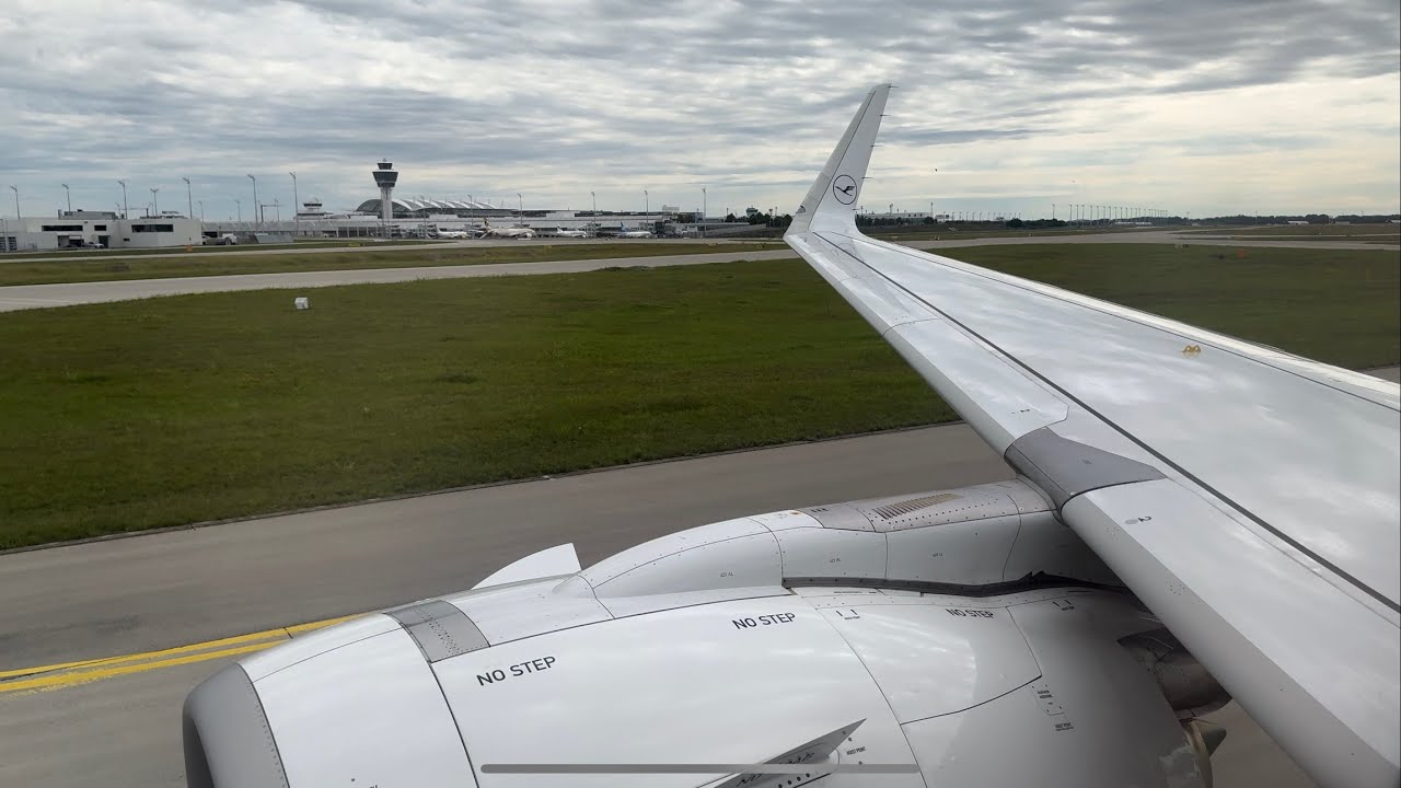 Airbus A320neo [Lufthansa] scenic approach and landing in Munich [EDDM/MUC]