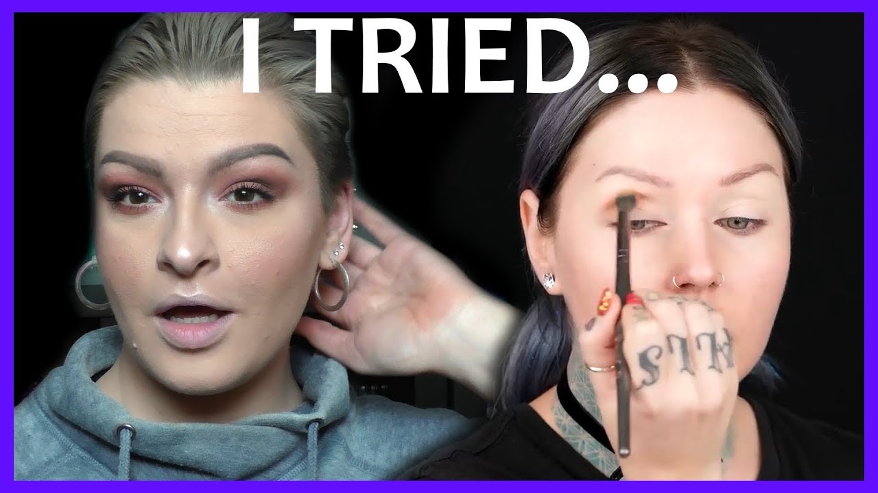 I TRIED FOLLOWING A KRISTEN LEANNE MAKEUP TUTORIAL