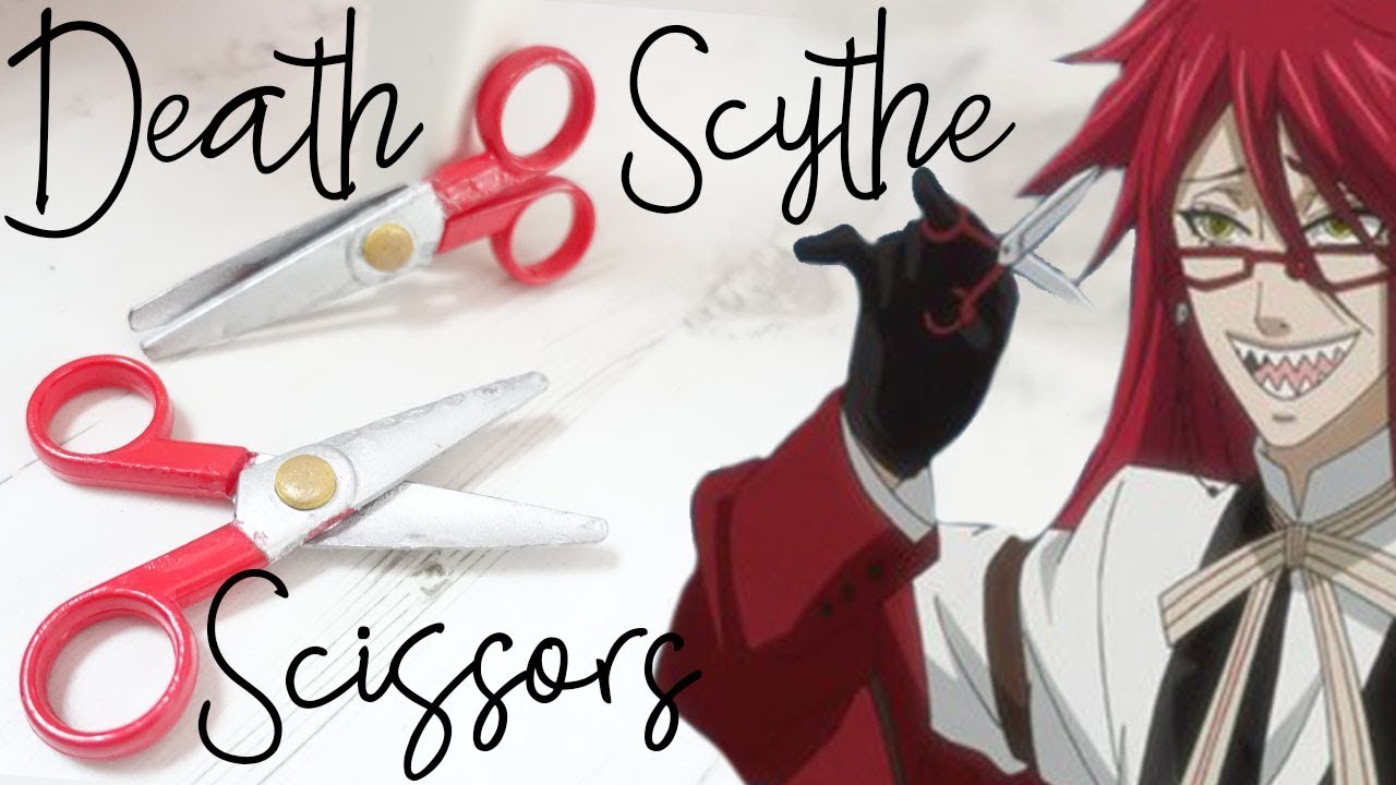 Cosplay Prop DIY: Grell Sutcliff Scissors Death Scythe Tutorial | CON SAFE | (Black Butler) [黒執事]