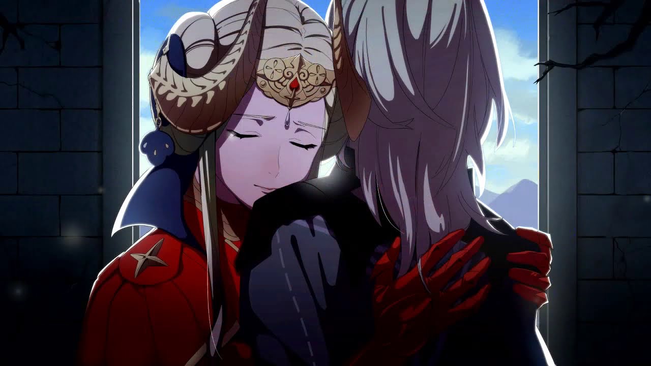 Fire Emblem: Three Houses | Edelgard Reunion Scene (Post-Timeskip) | Female Byleth