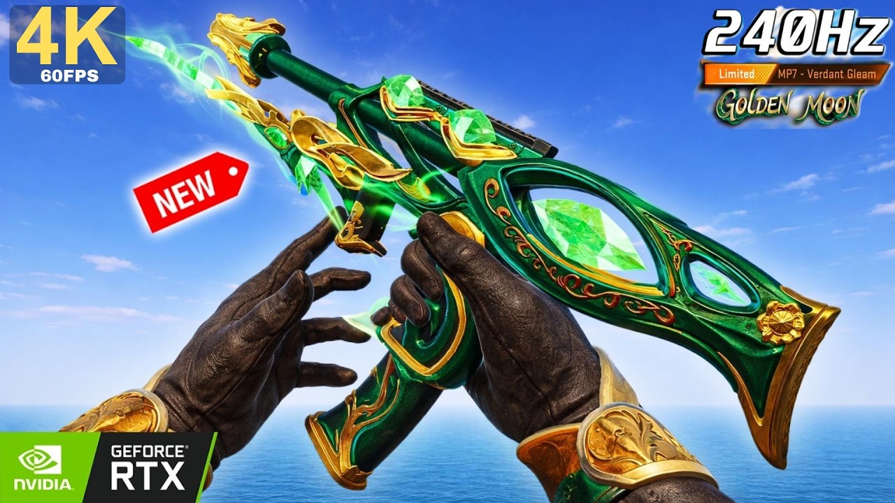 BLOOD STRIKE   NEW LIMITED MP7 VERDANT GLEAM GAMEPLAY   ULTRA GRAPHICS RTX 5090!!!