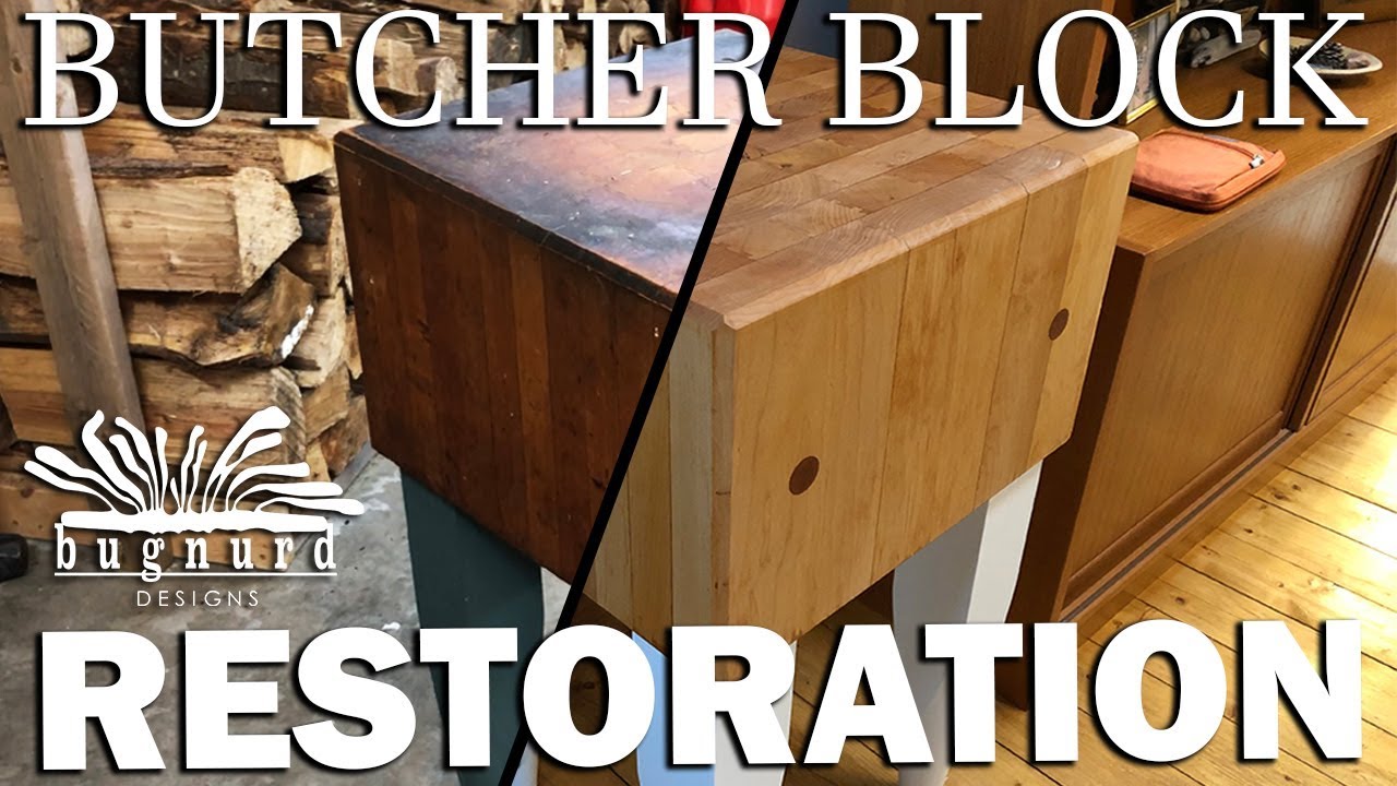 Vintage Butcher Block Restoration