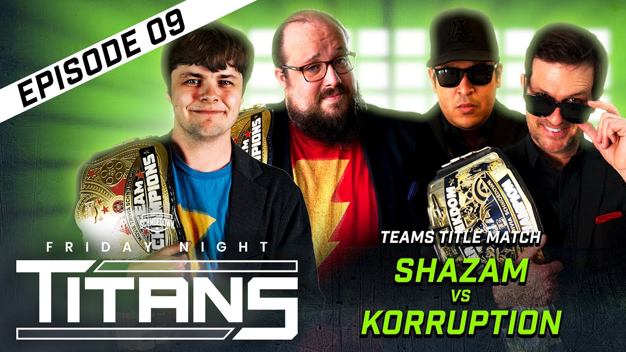 Movie Trivia Teams Title Match! | Friday Night Titans #9: Shazam vs Korruption III