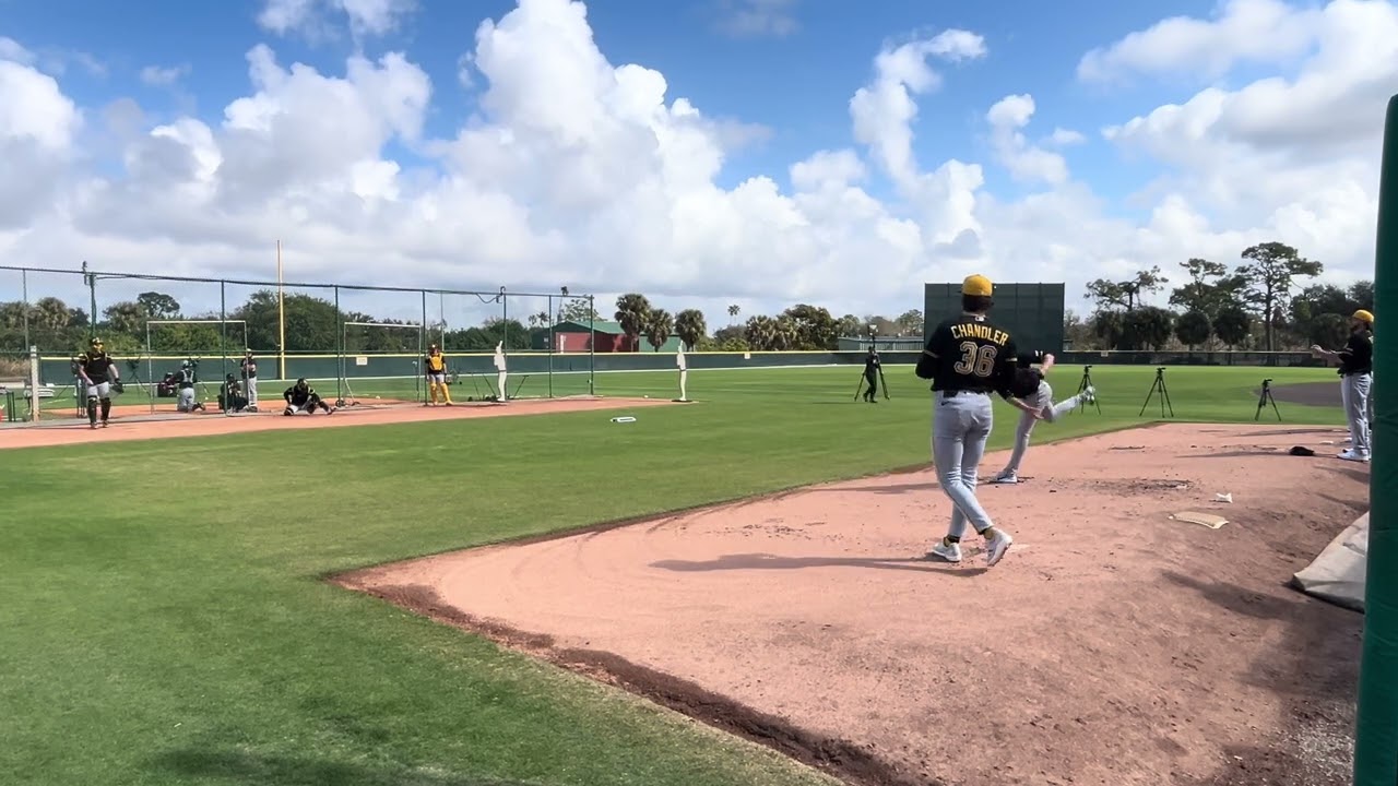 Bubba Chandler, Braxton Ashcraft bullpen sessions
