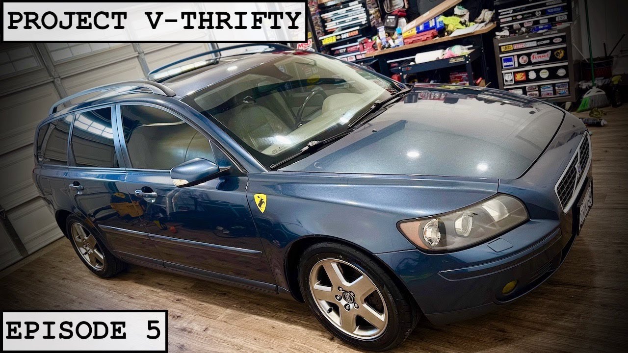Volvo V50 2005 года — Эпизод 5: Установка передних сидений и очистка кузова