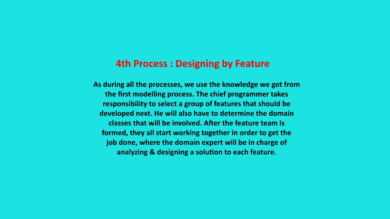 Feature Driven Development  (FDD) Agile Methodology Software Engineering video