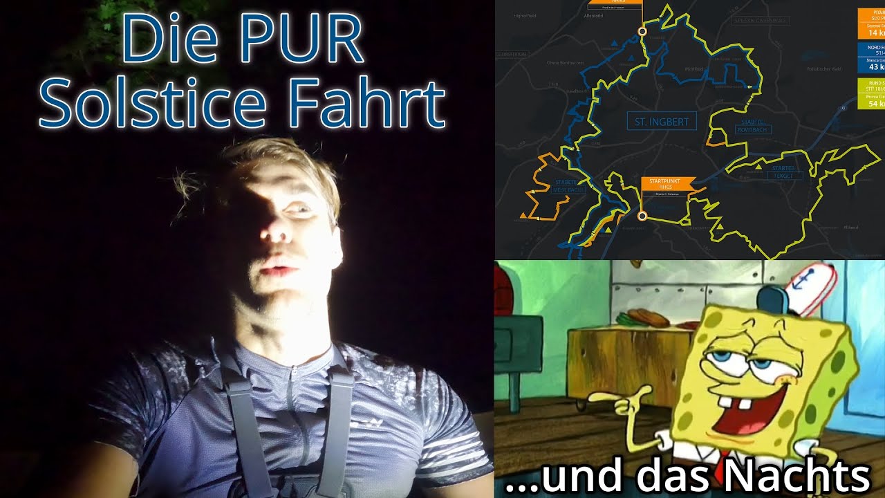 Dusk Till Dawn - Kürzeste Nacht des Jahres auf der Pur - Solstice ride