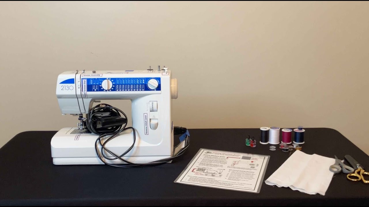 TDHS SCFA SewingMachineTutorial Machine #4