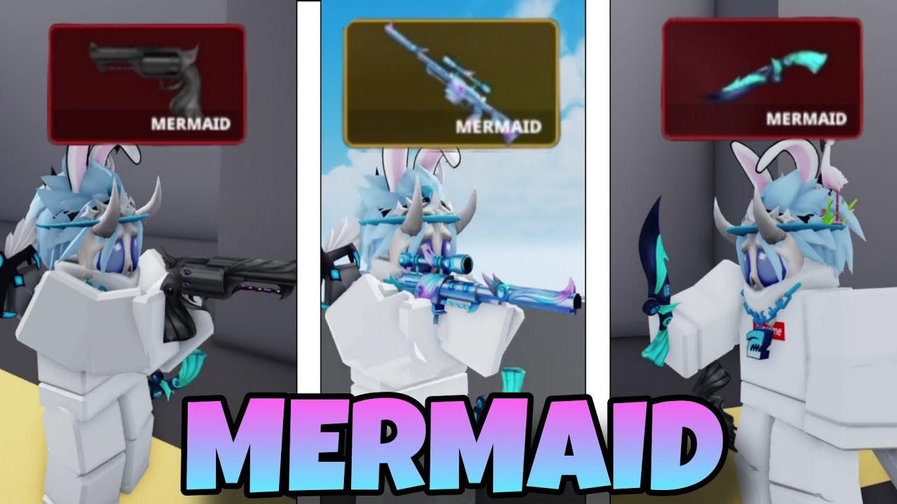 MVSD| MERMAID GUN/ SNIPER & KNIFE EFFECT SHOWCASE!!!