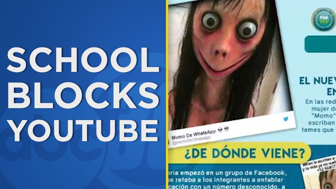 'It's terrifying': Fresno school blocks YouTube because of Momo Challenge