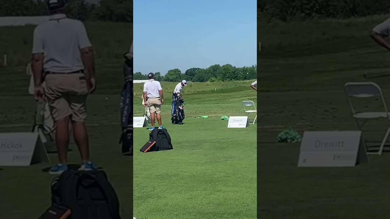Lucas Glover on the Range! #shorts
