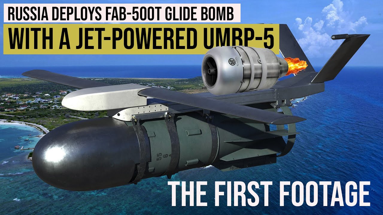 Новый российский реактивный бомбардировщик FAB-500T: гигантская планирующая бомба с дальностью по...