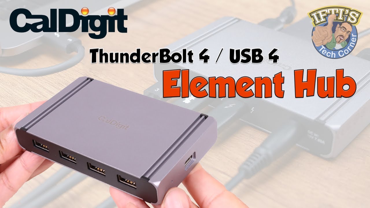 Caldigit Thunderbolt 4 (USB 4) Element Hub: ОБЗОР