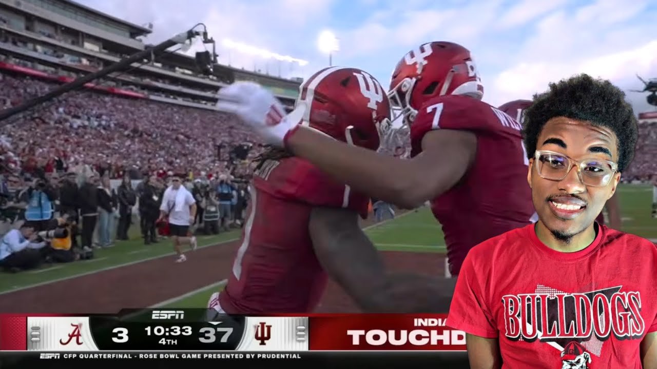 Rose Bowl MASSACRE: Alabama Crimson Tide vs. Indiana Hoosiers reaction | ESPN College Football