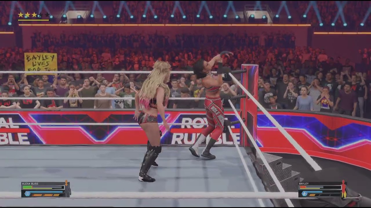 WWE 2K25_ ALexA BLisS vs BayLeY  !!!