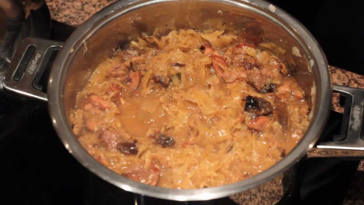 Jak zrobić świąteczny bigos.