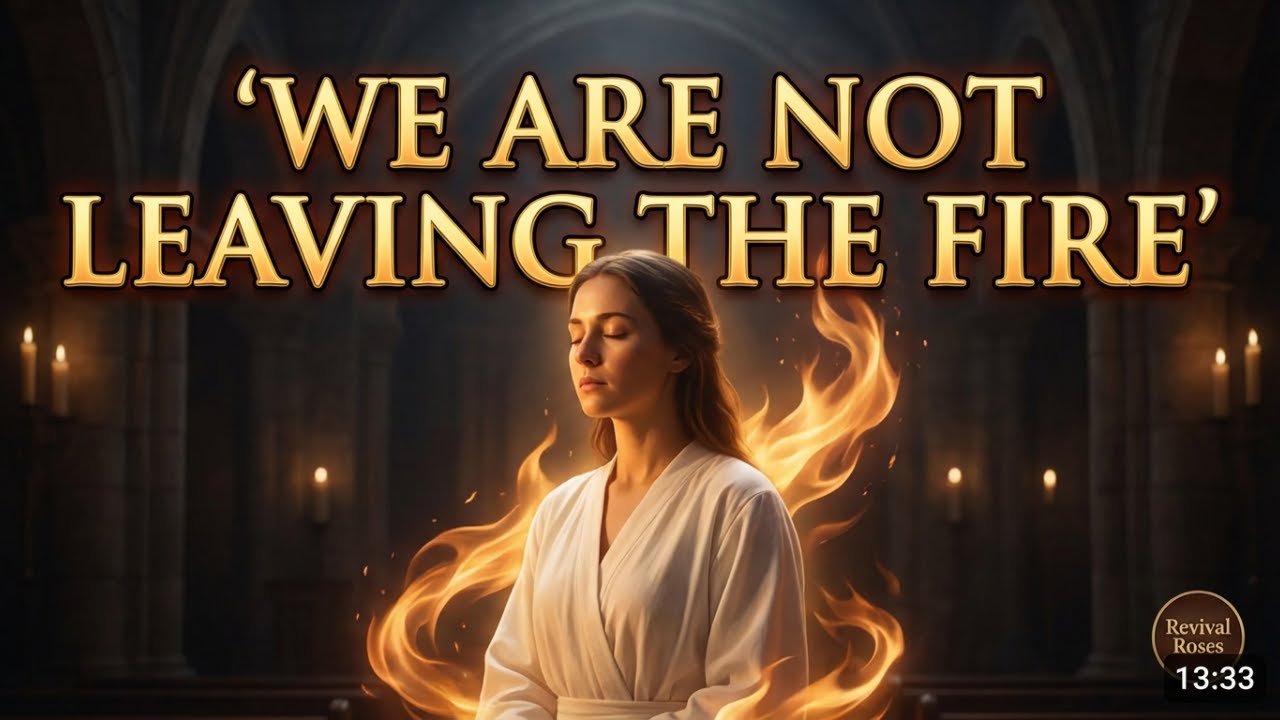 WE ARE NOT LEAVING THE FIRE – Revival Worship | Revival Roses
