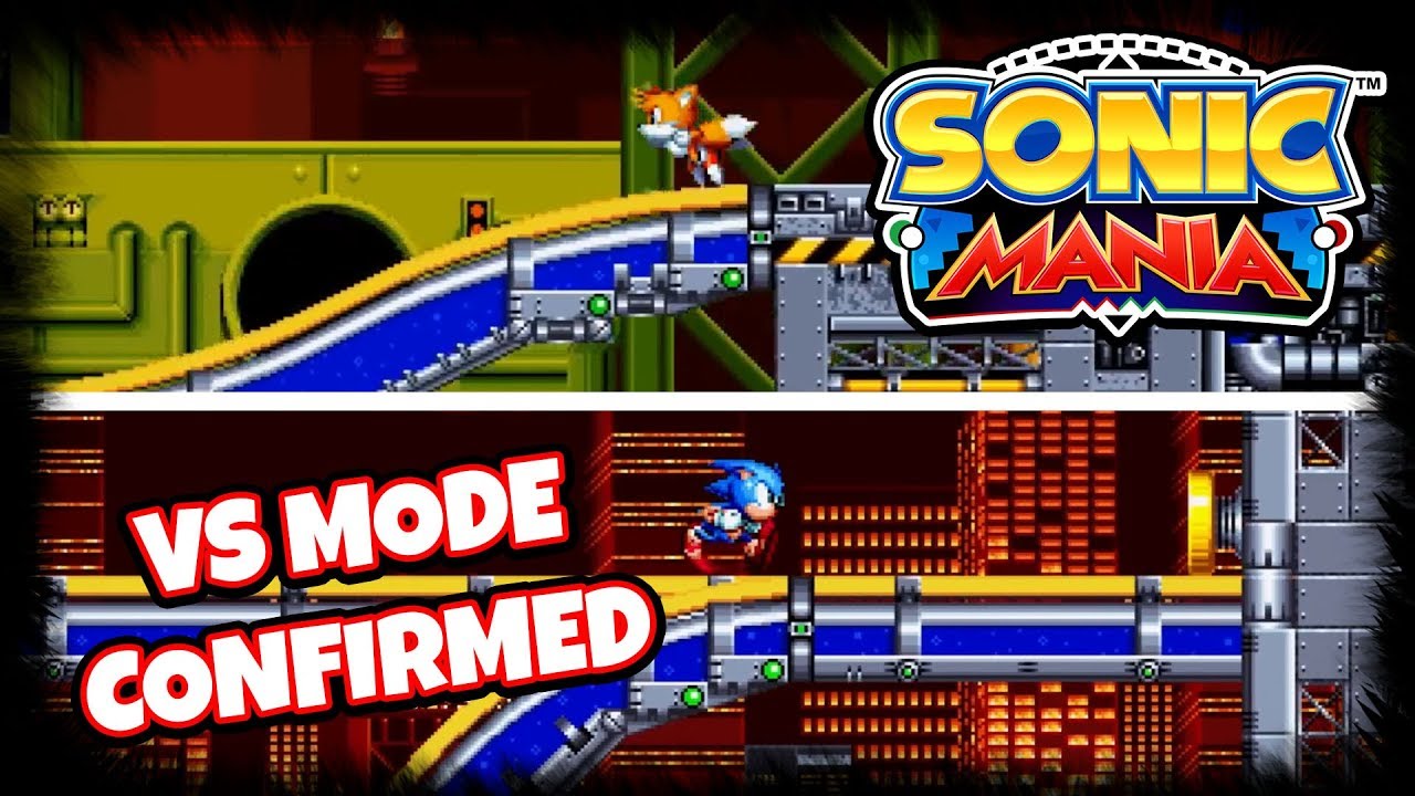 SONIC MANIA NEWS - Multiplayer/VS Mode CONFIRMED!