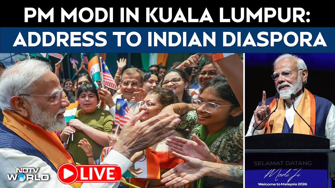 PM Modi LIVE | PM Modi In Malaysia LIVE | PM Modi Speech Today | Narendra Modi | PM Modi News