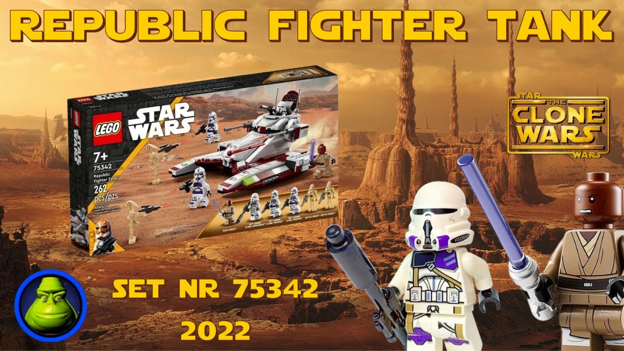 LEGO STAR WARS 75342 Republic Fighter Tank
