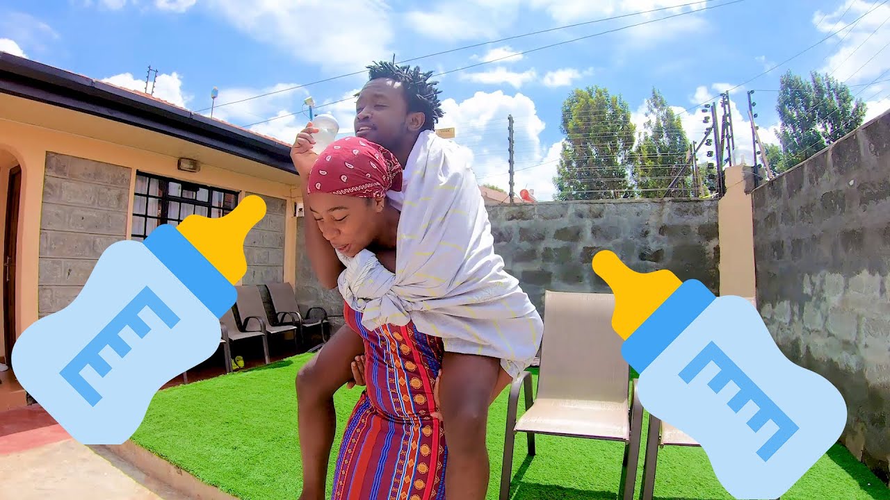 SO HUYU NDIO BAHATI MTOTO WA DIANA??? AMEPEWA MNYONYII |HILLARIOUS