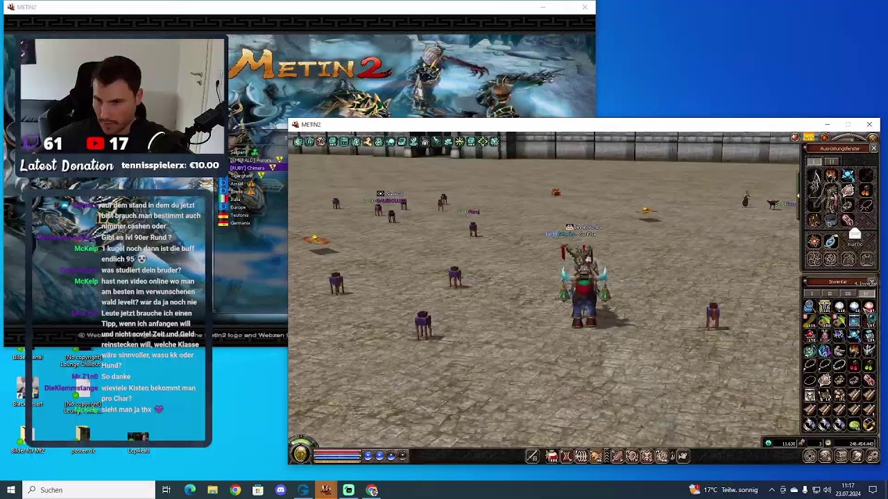 Metin2.de [RUBY/Chimera] - Gemütlicher Dienstagsstream | Quatschen & Farmen