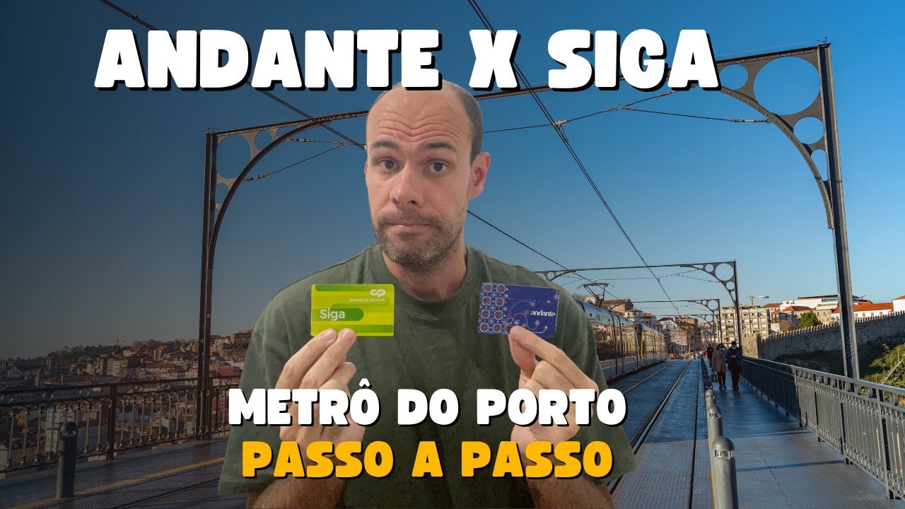 Como utilizar o METRÔ e TREM do Porto - Portugal