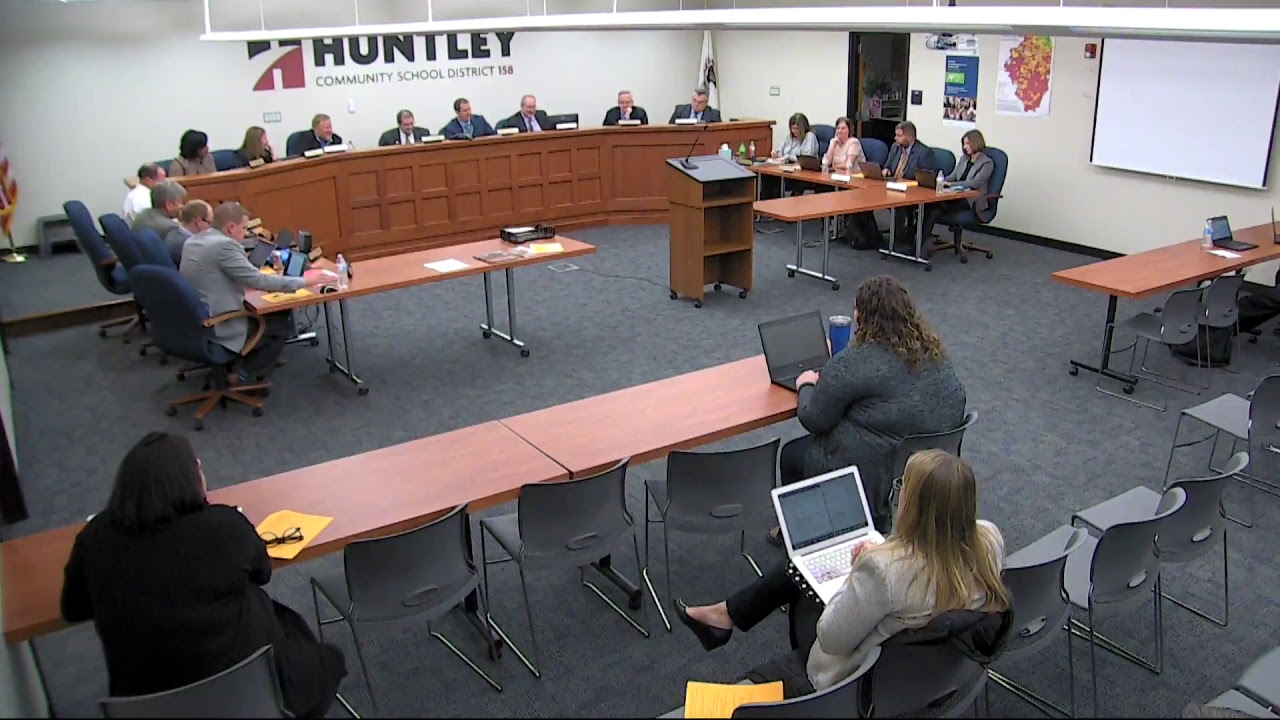 BOE Regular Meeting October 18, 2018