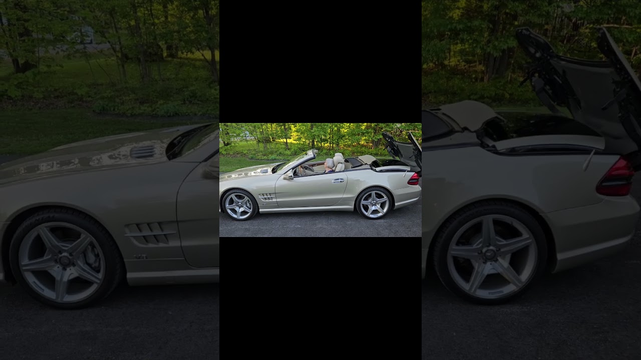 Power Top Down | 2010 Mercedes-Benz SL550 AMG Roadster Lot 261 | CollectorCarCanada.ca