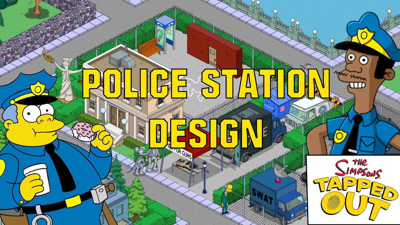 Best Police Station Design / The Simpsons Tapped Out