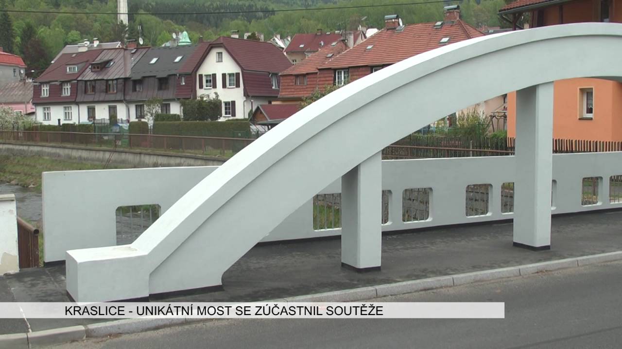 Kraslice: Unikátní most se zúčastnil soutěže (TV Západ)