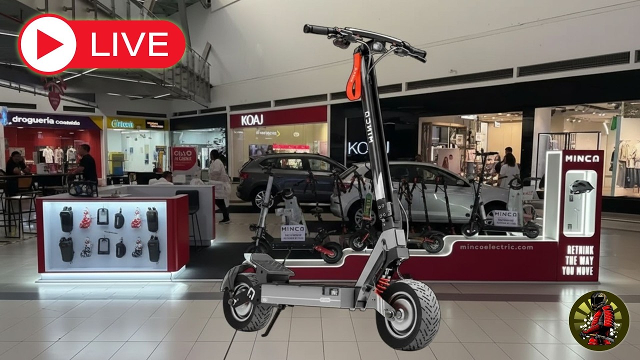 LIVE DESDE LA ISLA MINCA MALL PLAZA (PARTE 1) #movilidadeléctrica #patinetaselectricas