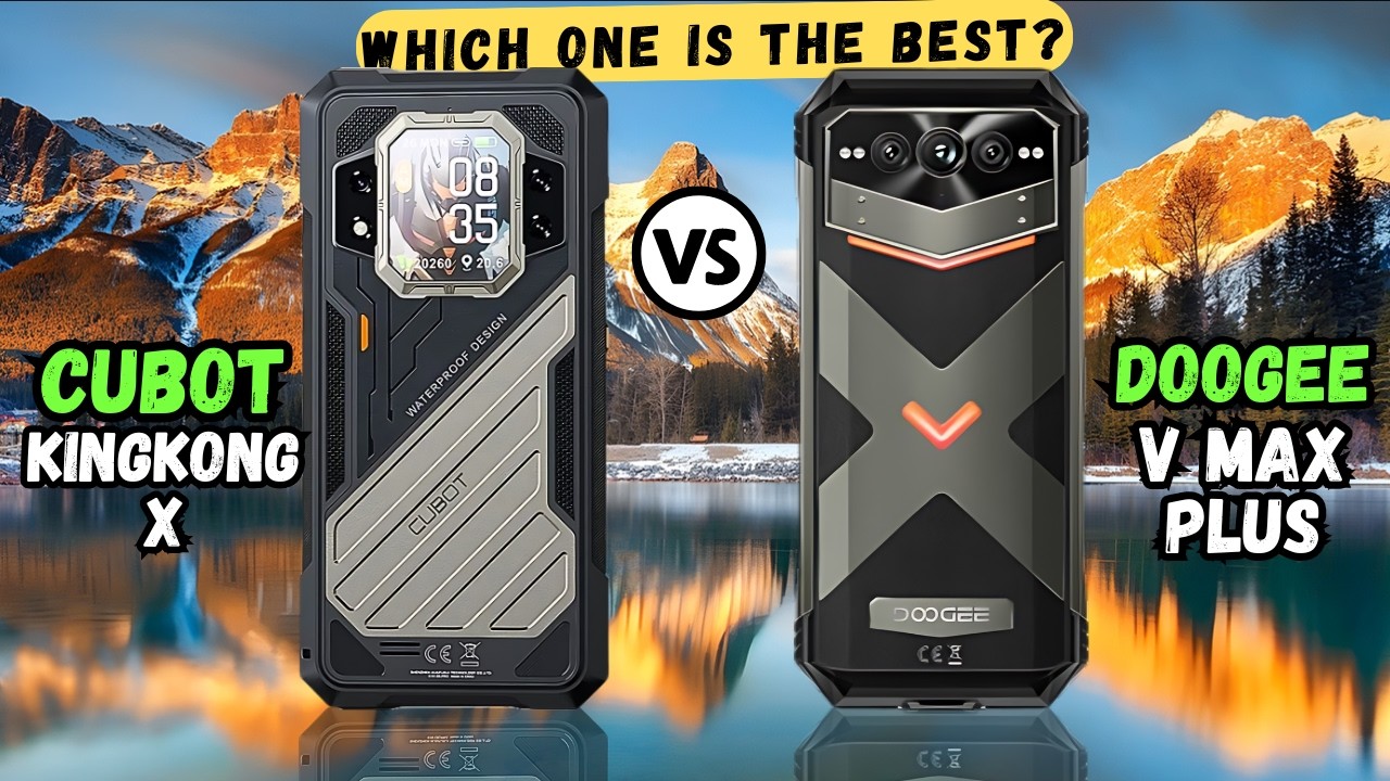 Cubot KingKong X vs Doogee V Max Plus | Full comparison 🔥