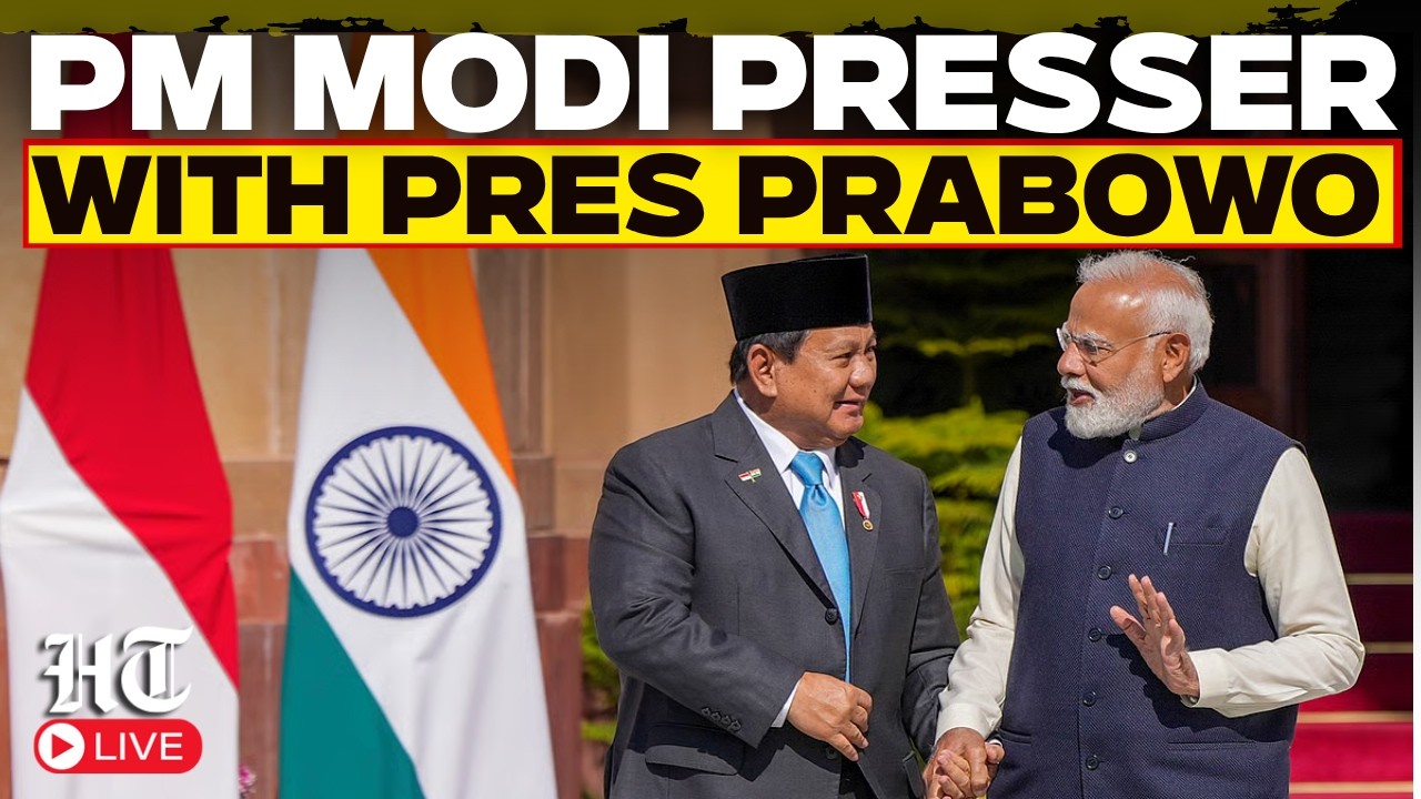 LIVE: PM Modi, Indonesian President Prabowo Subianto attend joint press meet in Jakarta | India