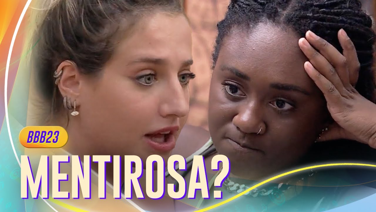 BRUNA E SARAH ALINE SE DESENTENDEM POR EMOJI DE MENTIROSO DO QUERIDÔMETRO! 👀 | BBB 23
