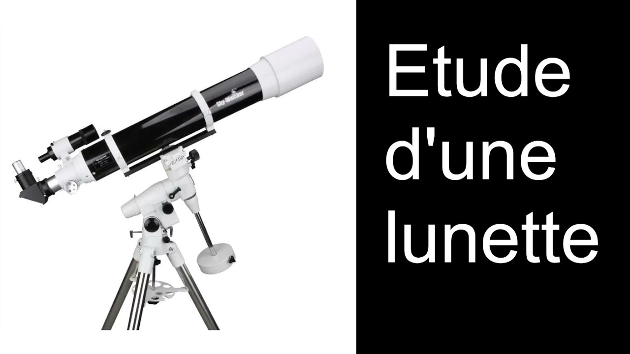 Lunette de Newton  (corrigé DS04 (2021/2022))