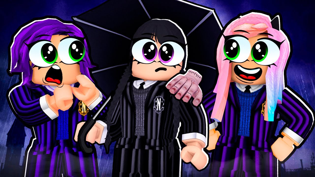 Wednesday Story on Roblox! ☂️