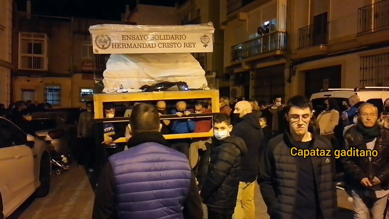 ensayo solidario cristo de rey san fernando 2021