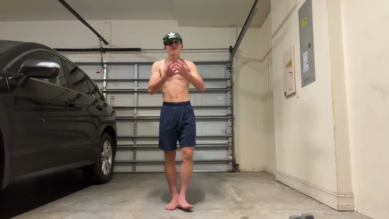 Arm work out, and love you guys so much have a blessed day
