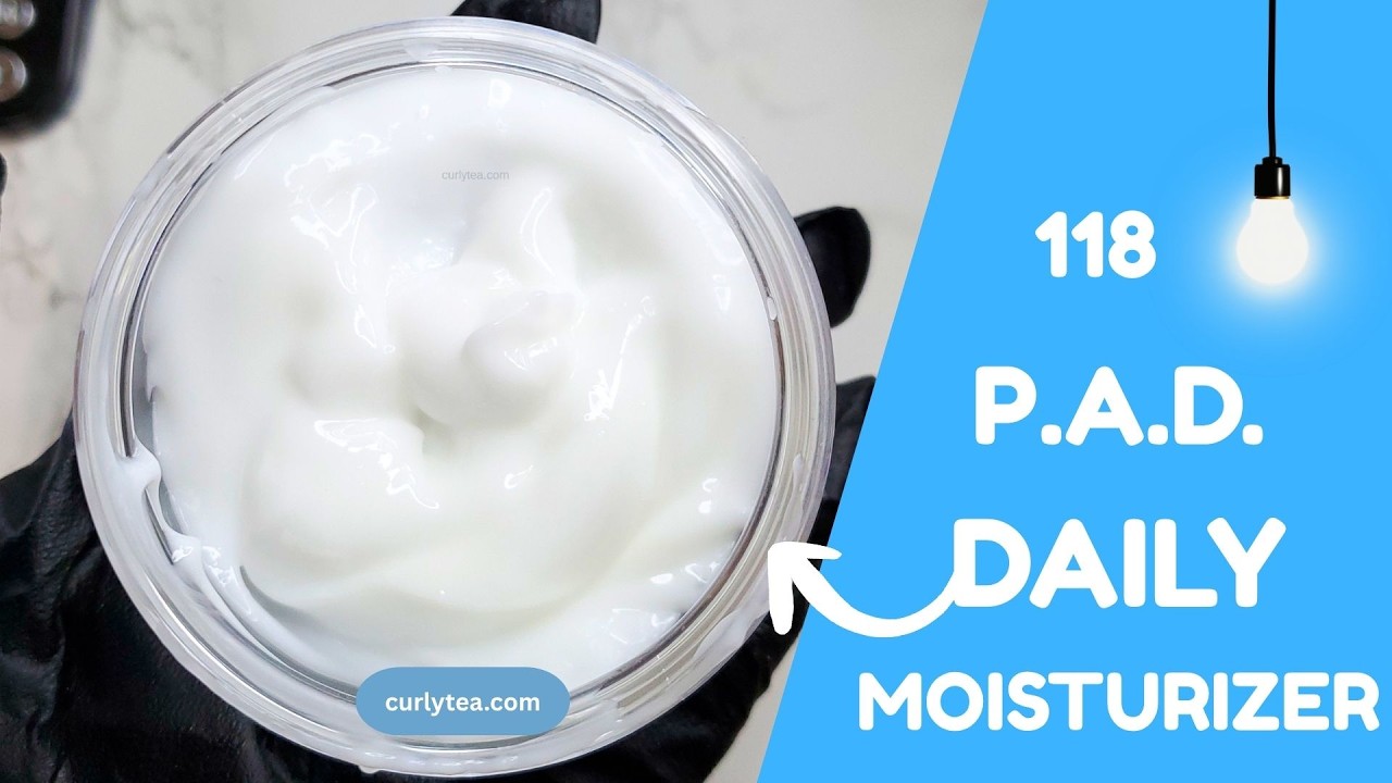 PAD Goodness! Make this daily moisturizer in minutes to get soft, supple skin!