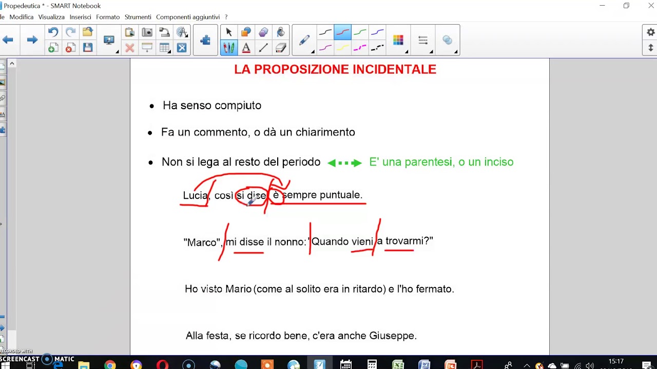 Proposizione incidentale