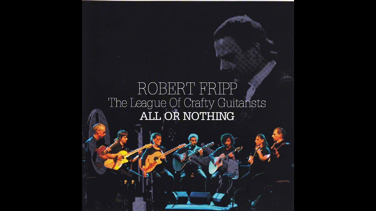 Robert Fripp & The League Of Crafty Guitarists - Bicycling To Afghanistan (live in Philly 1986)