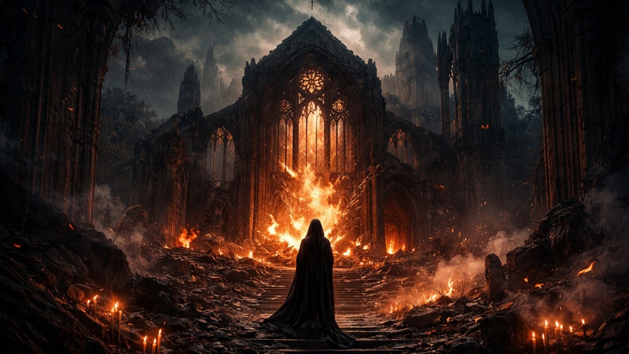 Cathedral of Ash – Last Ember After the Fire | Gothic Cinematic Rock