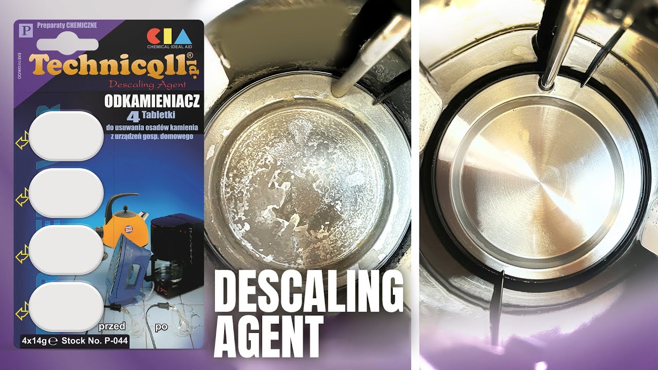 Technicqll | Descaling Agent | Kako učinkovito ukloniti kamenac iz kuhala za vodu?